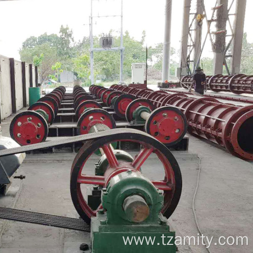 Precast concrete spun pile centrifugal spinning machine